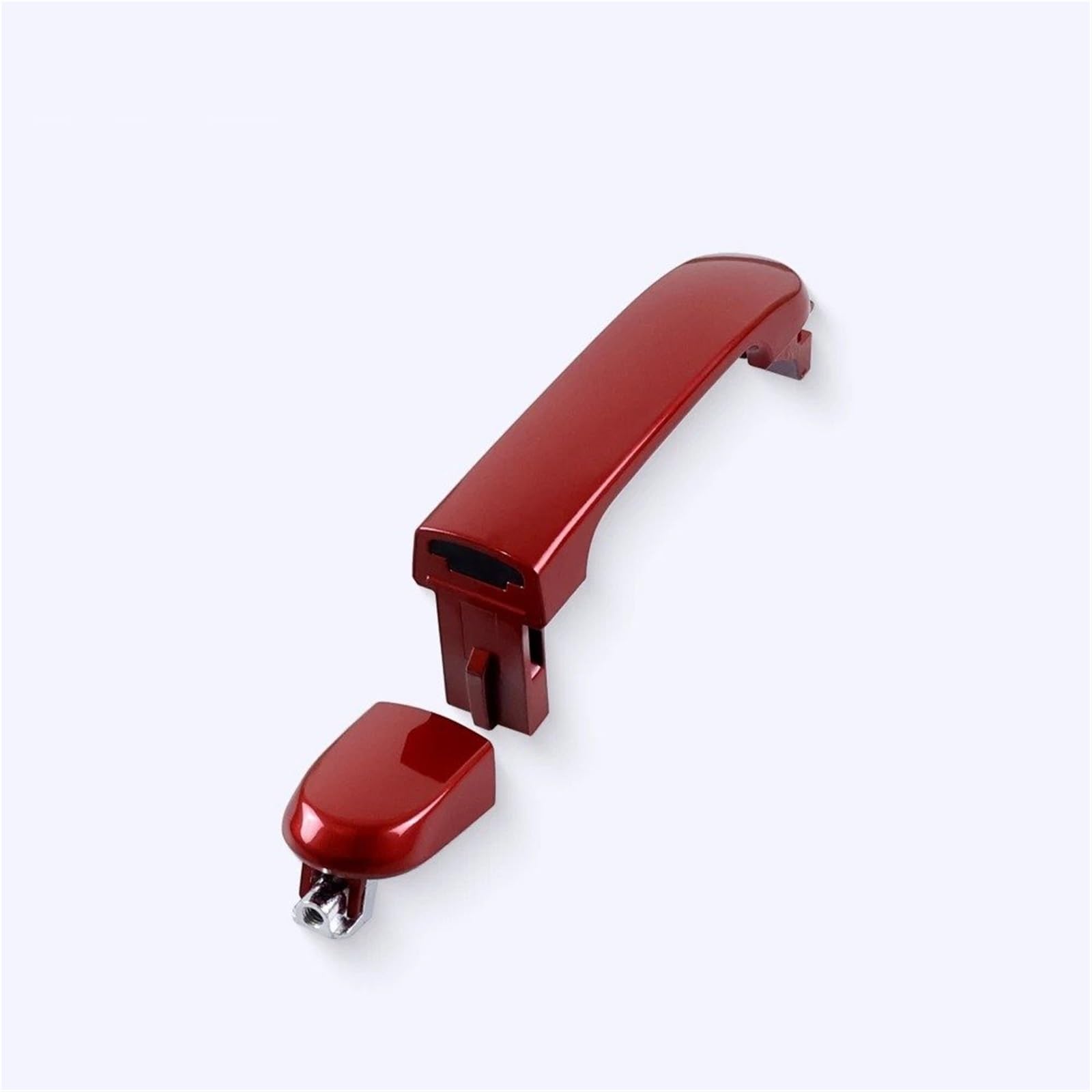 Duduyang One Color Car Outside Door Handle For Nissan Livina For Lationissan For Tiida 2004-2011 Rear Door Handle Red 82640-El12a 82641-El12a 82646