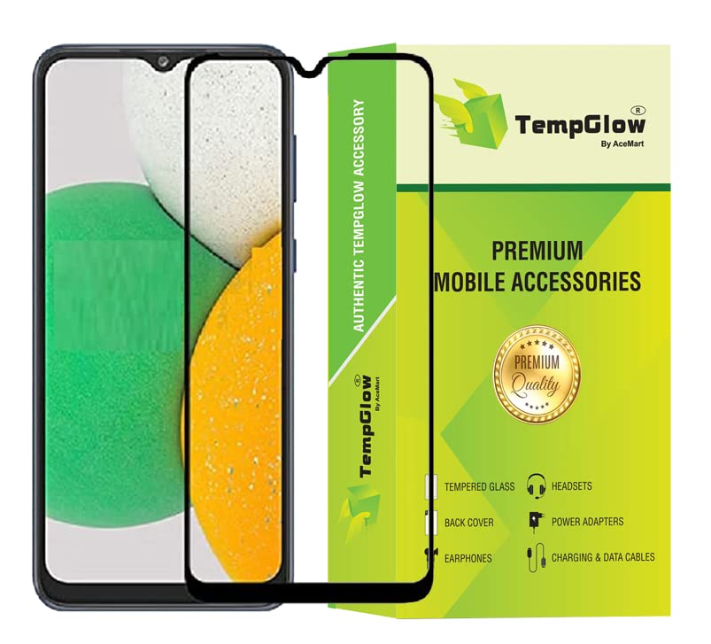 Image of Screen Protector for Oppo A77s (Black) Tempered Glass Edge-to-Edge 6D Screen Guard With Installation Kit