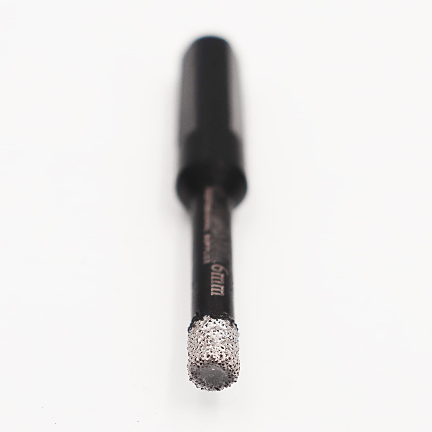 SHDIATOOL Diamentowe wiertło rdzeniowe, średnica otwornicy 6 mm 1/4 cala z trójkątnym chwytem lutowane próżniowo do betonu, granitu, marmuru, porcelany płytek, cegły, 10 szt