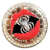 Badge Rated Car Emblem, Metal Automotive Badge 3D Metal Car Badges Emblems Round Emblem Decals Car Badge Decals Stickers Compatible with Jeep Wrangler Vehicles Trucks SUV (Style D2) ﻿ ﻿