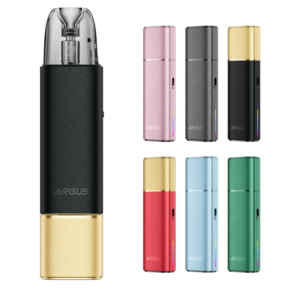 Boopo Argus Klyc Kit Electronic Cigarette, Boopoo, Argus, Klyc Starter Kit, Built-in 1350mAh Battery, Maximum Output 30W, 3 ml, Vape Indicator Light, Magnetic Protective Cap, For MTL & RDL, Type-C