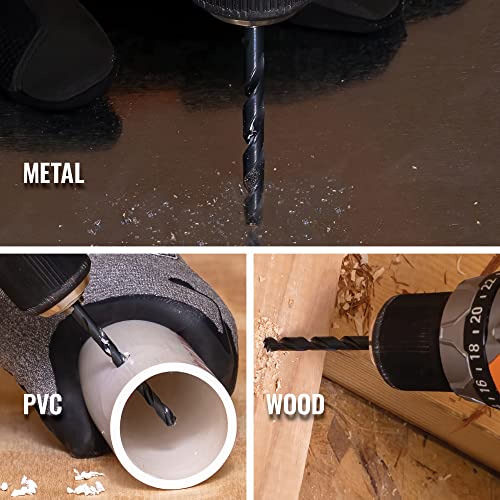 Forets à pointe standard Klein Tools 53002 pour perçage net sans bavure - 7