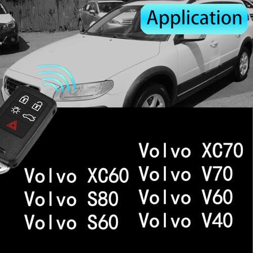Reparar llave Volvo V40 S80 XC60 sustituyendo carcasa rota y botón desgastado 6
