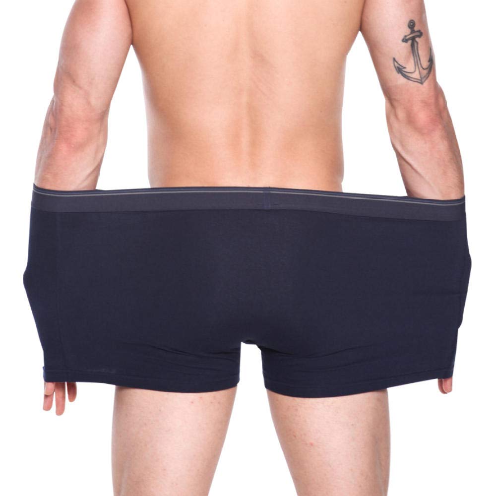 Bóxers para Hombre Hombres S Boxer Bragas Calzoncillos Lote De Gran Tamaño XXXXL Ropa Interior Suelta Grande Algodón Corto Plus 5XL 6XL Ropa Interior Boxer Masculino (Paquete De 3) Acebo A