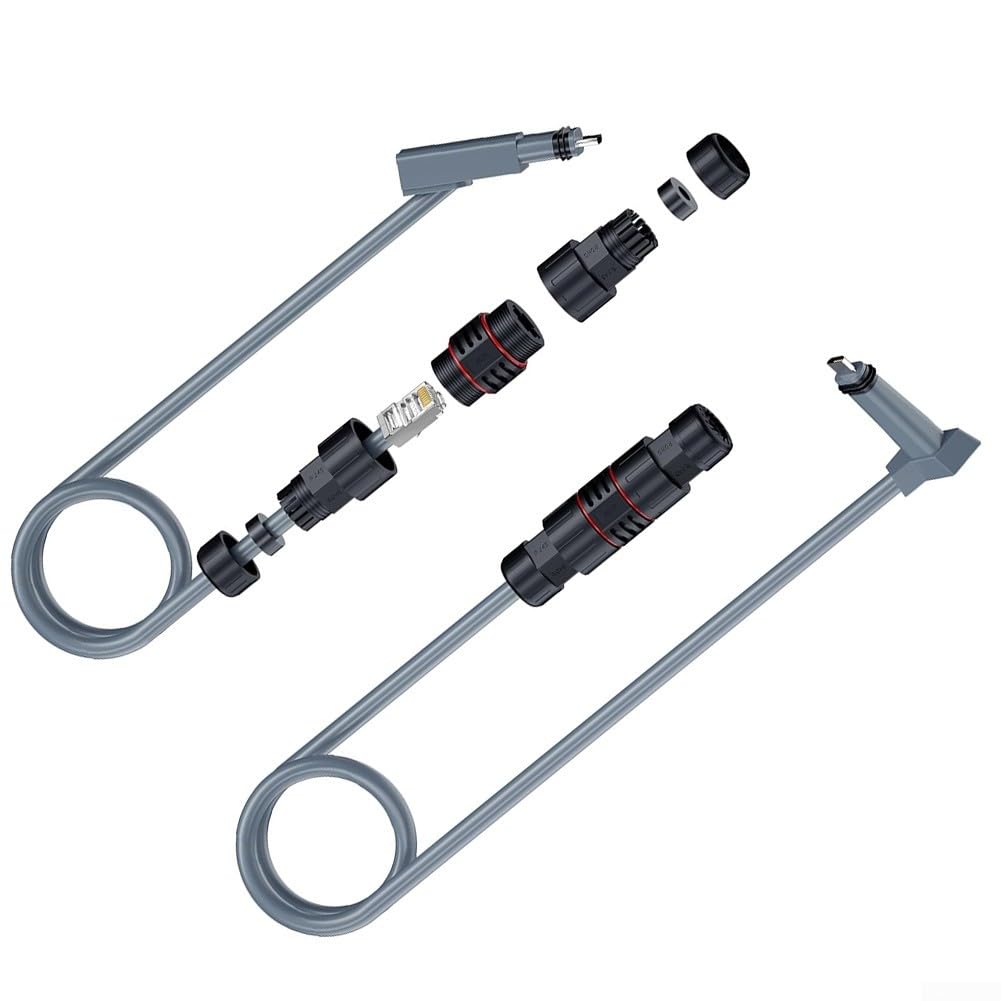 SPORTARC Adaptateur Ethernet pour Starlink Gen 2 V2-1 m - Rallonge de câble étanche avec connecteur RJ45 - Utilisation en extérieur