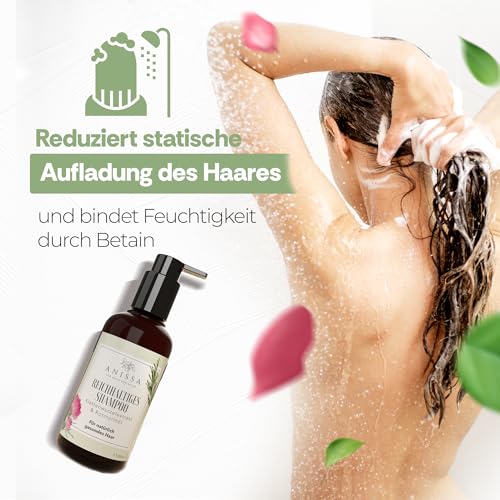 Naturkosmetik Shampoo Anissa Rosmarin für Damen 200ml