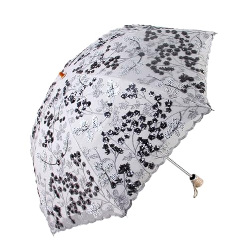 Parapluie parasol en dentelle pour garden party et promenades ensoleillées