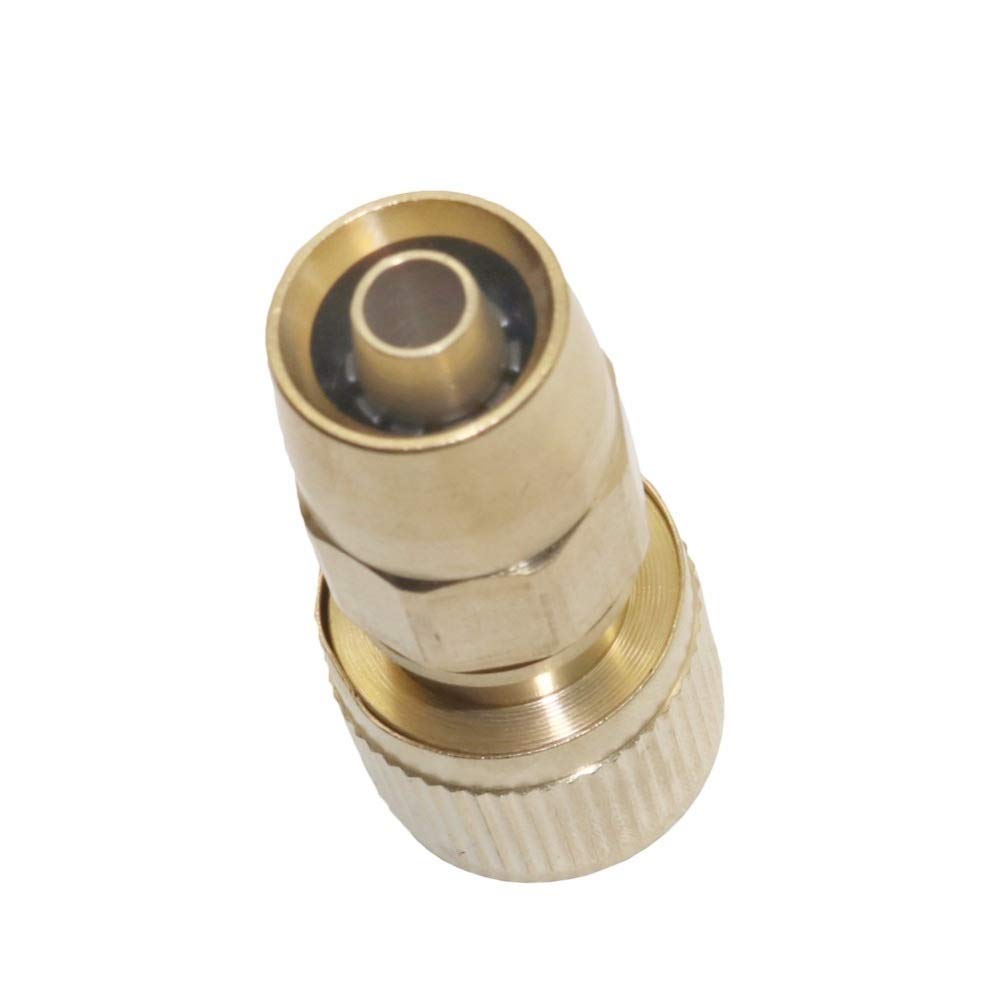 Conector de codo de tubería Herramientas de conector de cobre conector rápido de lavado de coches pistola de agua rápida jardinería y el adaptador de la manguera de jardín Equipo 10 piezas