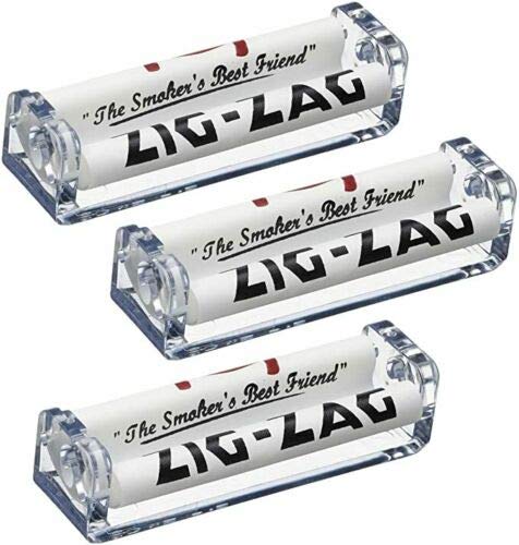 3 x Zig Zag Hand Cigarette Tobacco Rolling Machine New Zigzag