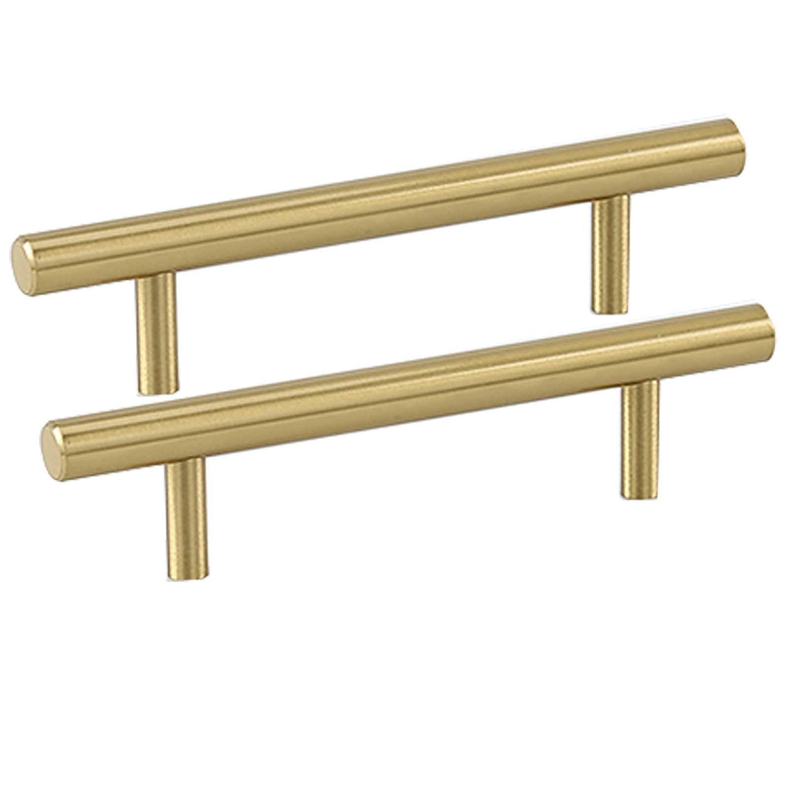Poignée de porte moderne dorée 150mm pour relooker facilement votre armoire de cuisine