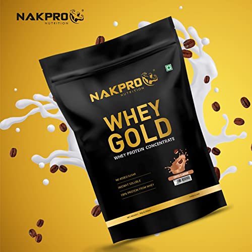 NAKPRO Gold Whey Protein 500g Coffee - Image 4