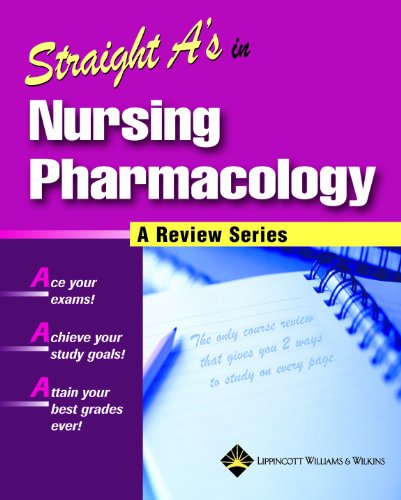 Straight A's in Nursing Pharmacology: A Review ... 158255286X Book Cover