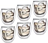 jenaer glas becher ANGEBOT: 6x 320ml Jumbo Thermoglas mit Schwebe-Effekt 