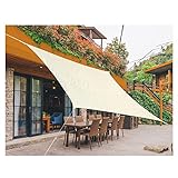 awning canopy sun shade sail 2x3m 3x5m waterproof sunscreen awning canopy garden patio uv block rectangle sunshade cover with free rope for balcony yard party beach pool, lijji