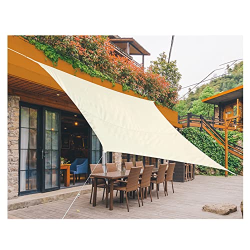 Soleil sail étanche bâche contre la pluie et la chaleur de terrasse 2x3m