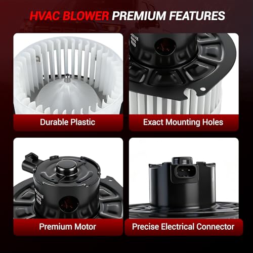 Image of HVAC Heater Blower Motor Fan Assembly 700067 Compatible with 1996-2014 Chevy Express 1500 /2500 /3500, GMC Savana 1500 /2500 /3500 /G3500 /P3500, Replaces 89019112 GM3126101 615-00535 15-81085 PM3922