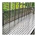304 Stainless Steel Perforated Sheet, Industrial Metal Plate, Cat Balcony Nets, Window Leakproof Anti-Fall Mesh Pad, Anti-Theft Decorative Screen Grilles（4 Pcs0.4x1M