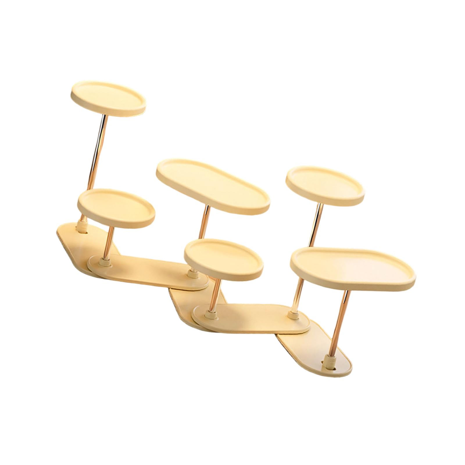 Shntig 360 Degree Adjustable Display Stand for Collectibles with Sturdy Stainless Steel and PP Construction Easy Assembly Display