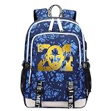 FANSIVERS Mochila esportiva multifuncional de basquete KB24 para viagem e laptop para fãs de futebol para homens e mulheres