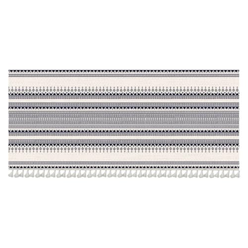 Cortina corta autoadhesiva, media cortina para puerta, cortina corta de algodón y lino, para cocina, zapatero, armario (color-09, pasta: 140 cm de ancho x 60 cm de alto)