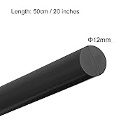 Vista 41 de uxcell 2pcs Plastic Round Rod 5/8 inch Dia 20 inch Length Green (POM) Polyoxymethylene Rods Engineering Plastic Round Bars(15mm)