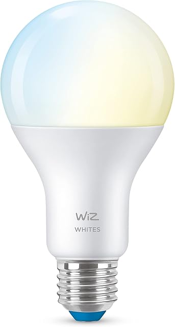 WiZ Tunable White [E27 Edison Screw] Smart Connected WiFi Light Bulb. 100W Cool to Warm White Light, App Control for Home Indoor Lighting, Livingroom, Bedroom.