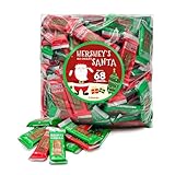 Christmas Milk Chocolate Santa Bar- 2 Pounds Approx 70 Pieces Snack Size Chocolate Bars - Holiday Treats, Christmas Candy Bulk - Ideal for Seasonal Celebrations - Santa Chocolate Candy