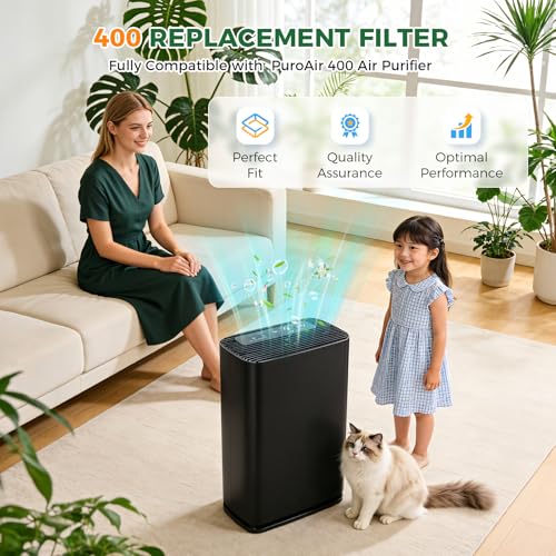 Image of 2 Pack 400 Replacement Filter for PuroAir 400 Air Purifier