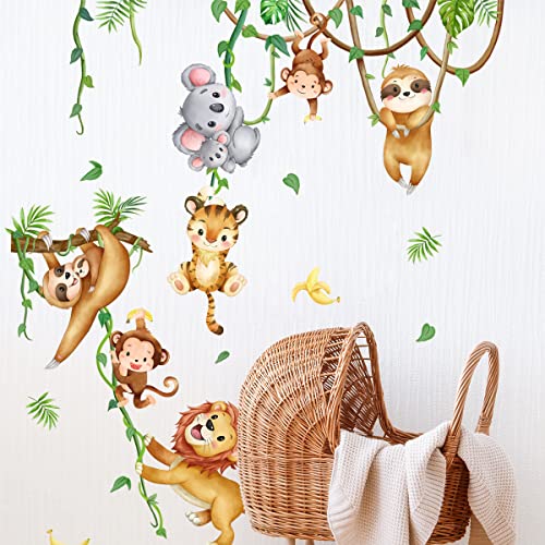 Vinilo Decorativo Animales Jungle 30x60 cm miniatura 3