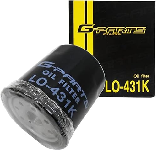 【4個セット】 G-PARTS オイルフィルター エレメント 【トヨタ/日野 車】 LO-431K 国産車 純正フィルターメーカー オリジナルブランド