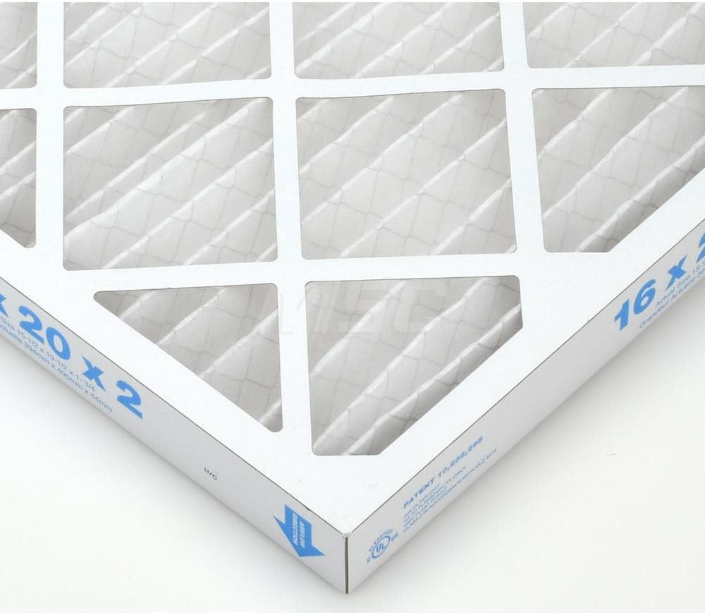 6pk Pro- Source 16 x 20 x 2 MERV 10 55% Efficiency Wire-Backed Pleated Air Filter HVAC AC Furnance Replacement