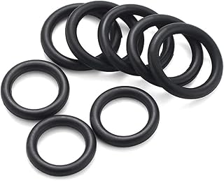 50 PCS O Rings Nitrile Rubber Round O-Rings Seal Grommets 24mm OD 17mm ID 3.5mm Width Metric Sealing Washer O-Ring Gasket Black