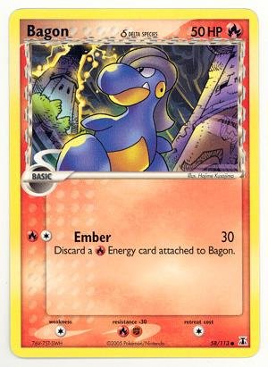 Amazon.com: Pokemon - Bagon δ (58)