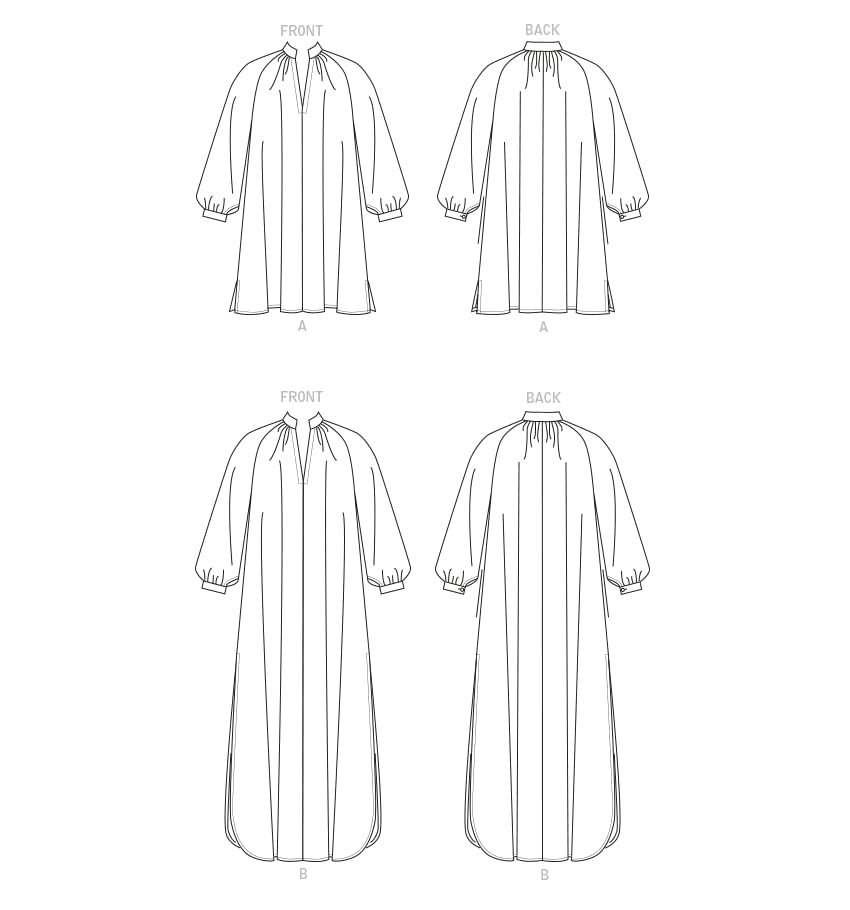 Vogue Patterns V1803Y Misses Dress Y (XS-S-M) - Image 3