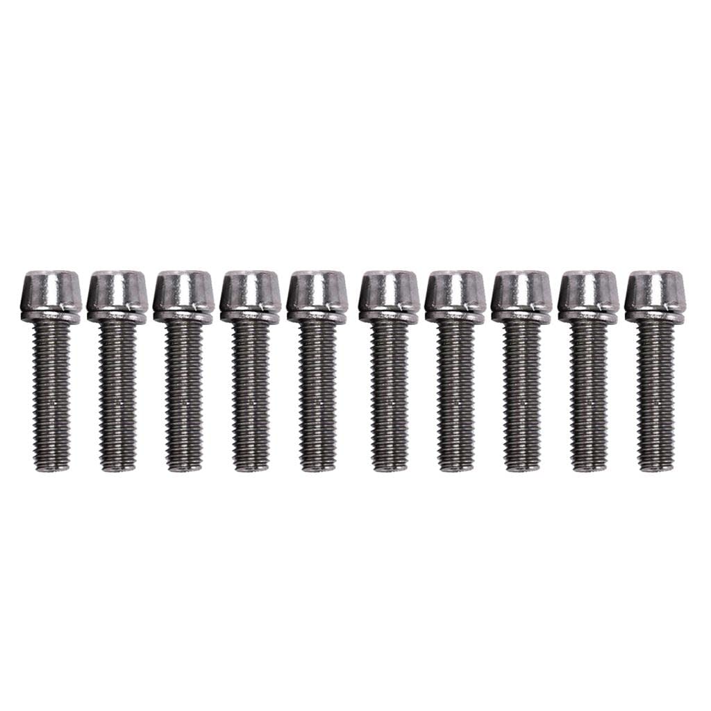 LOOM TREE 10pcs Bike Stem Screw Bicycle Bolts M5/M6x20mm Road Mountain Bike Bolt M5 Cycling | Bicycle Components & Parts | Bolts & Fasteners-picture-12