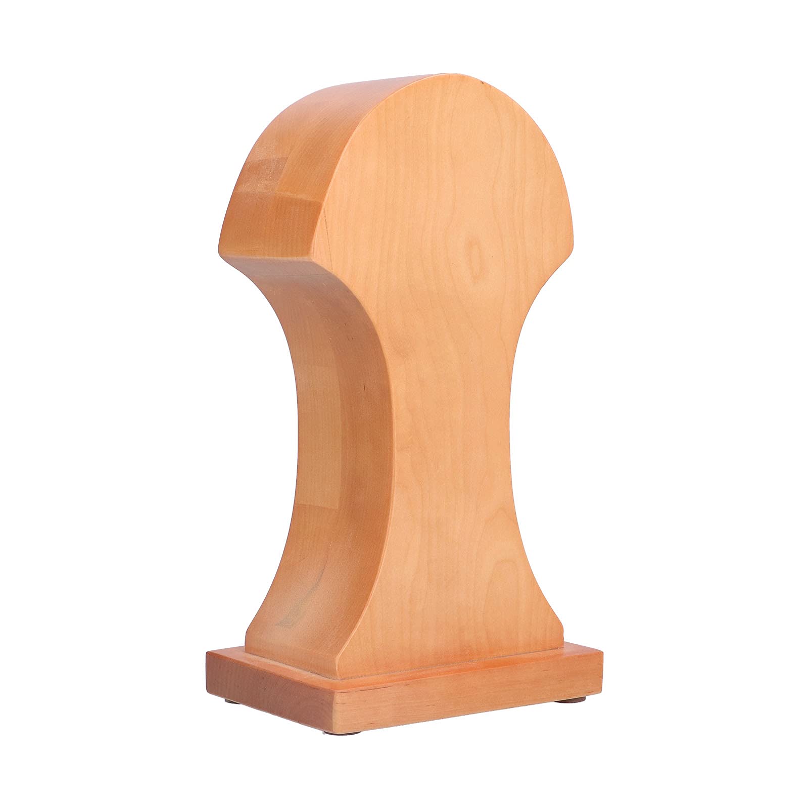 Supporto per Cuffie Supporto per Display Stabile Antiscivolo in | Legno di Faggio, Base Antiscivolo, Finitura Liscia, Studio per Casa e Ufficio, Posizionamento in Camera da Letto, Adatto