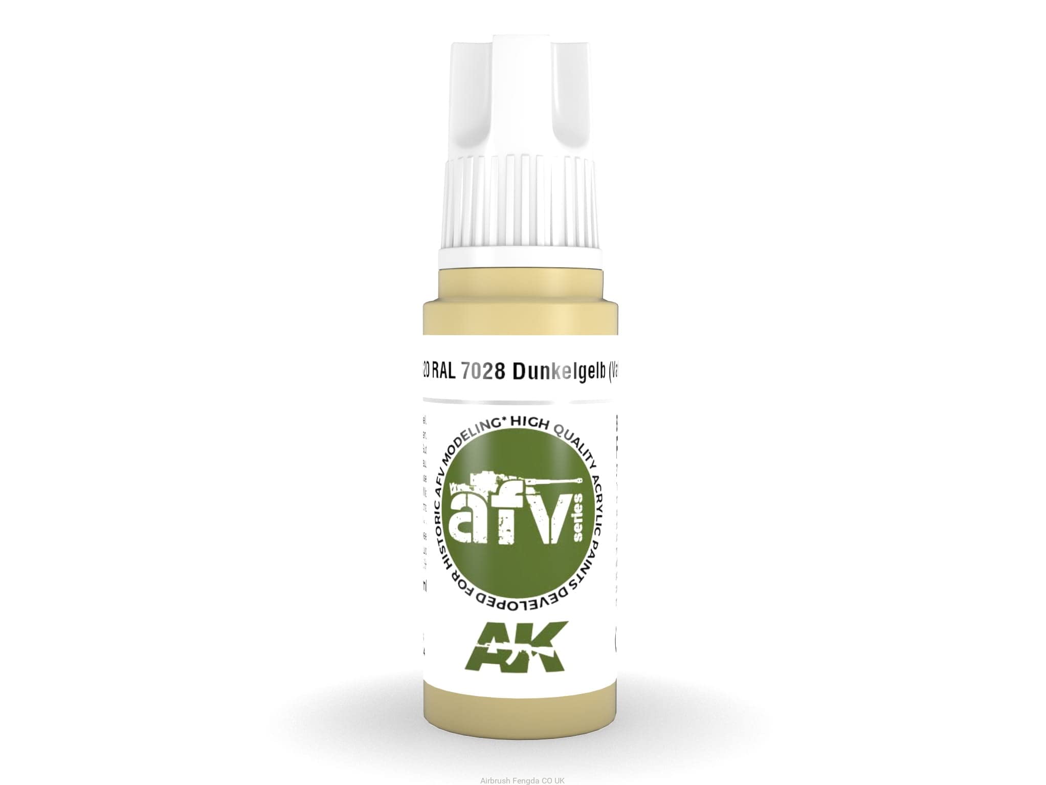 Ak Interactive Ak Acrylics 3Gen Afv Ak11320 Ral 7028 Dunkelgelb (Variant) (17Ml)