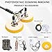 110V-240V Solar Panel Cleaning Rotating Brush,Photovoltaic and Solar Panels Water Fed Brush Electric Spin Scrubber for Window Glass,Solar Panel,8M