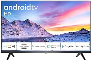 TCL 32S6209 Frameless LED Fernseher 32 Zoll (80 cm) Smart Android TV (HD, HDR, Micro Dimming, Dolby Audio, Triple Tuner, Google Assistant, Chromecast & Google Home, Bluetooth, Wi-Fi)