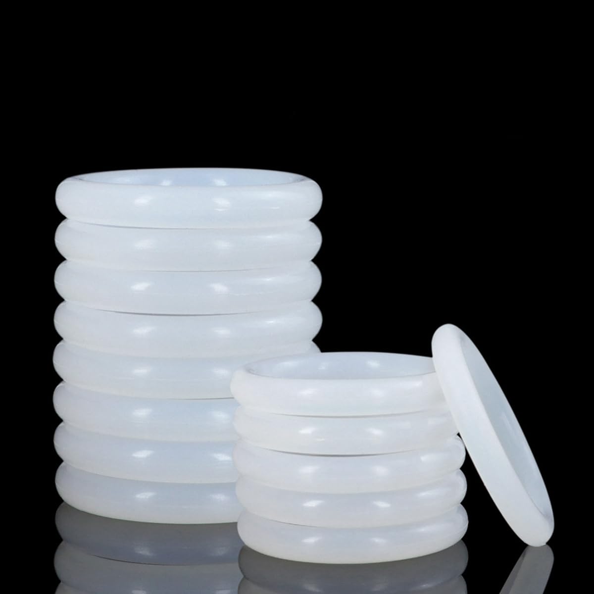 Junta tórica de goma blanca 51x43x4mm 10 unidades