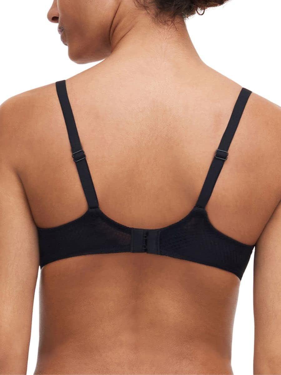 Chantelle Reggiseno a balconcino mezza coppa Fleurs, nero, 4E