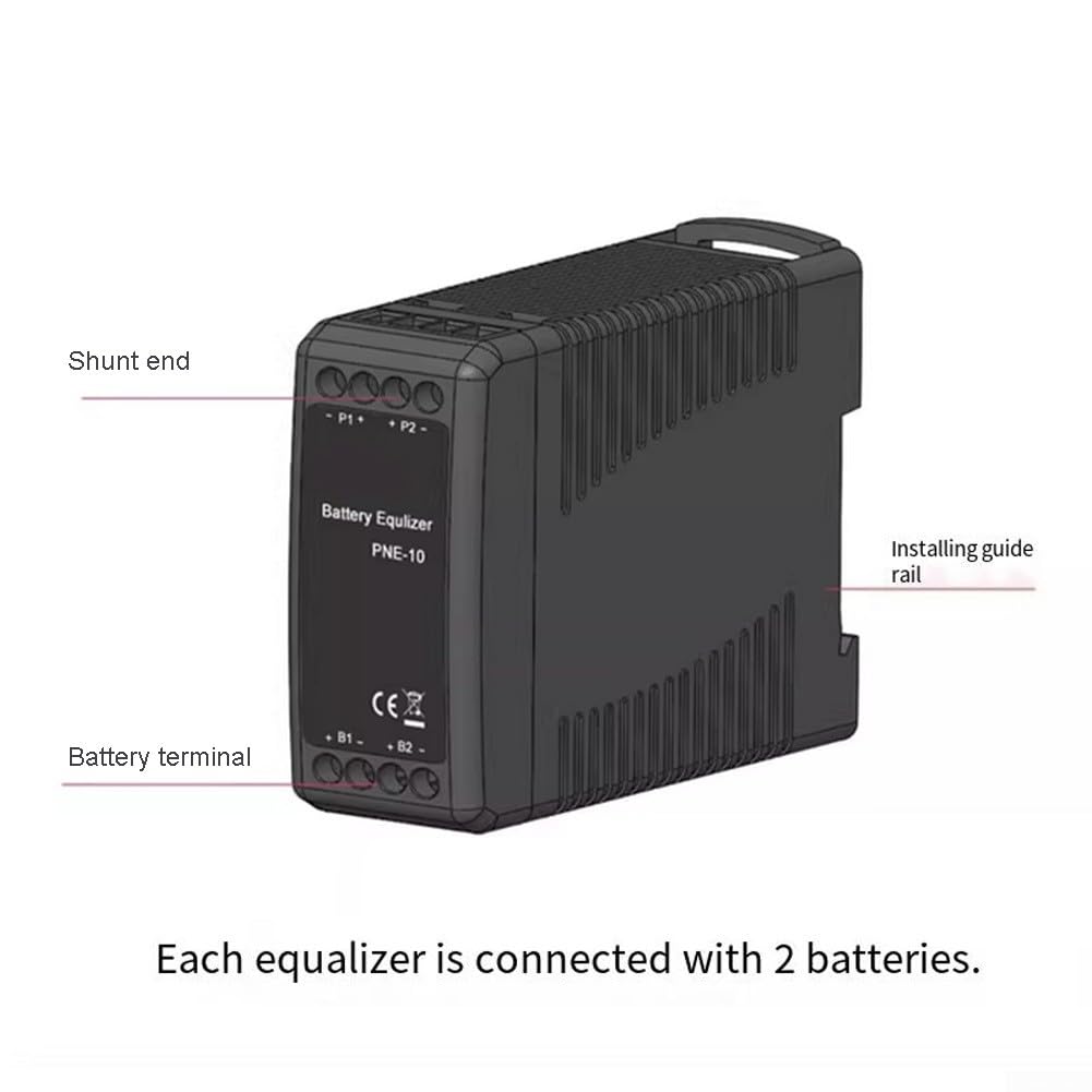 Equalizzatore di batteria attivo PNE-10 per 2S Li-Ion, bilanciatore bidirezionale 0-10A, compensazione di tensione 2-18V per solare, auto, barca