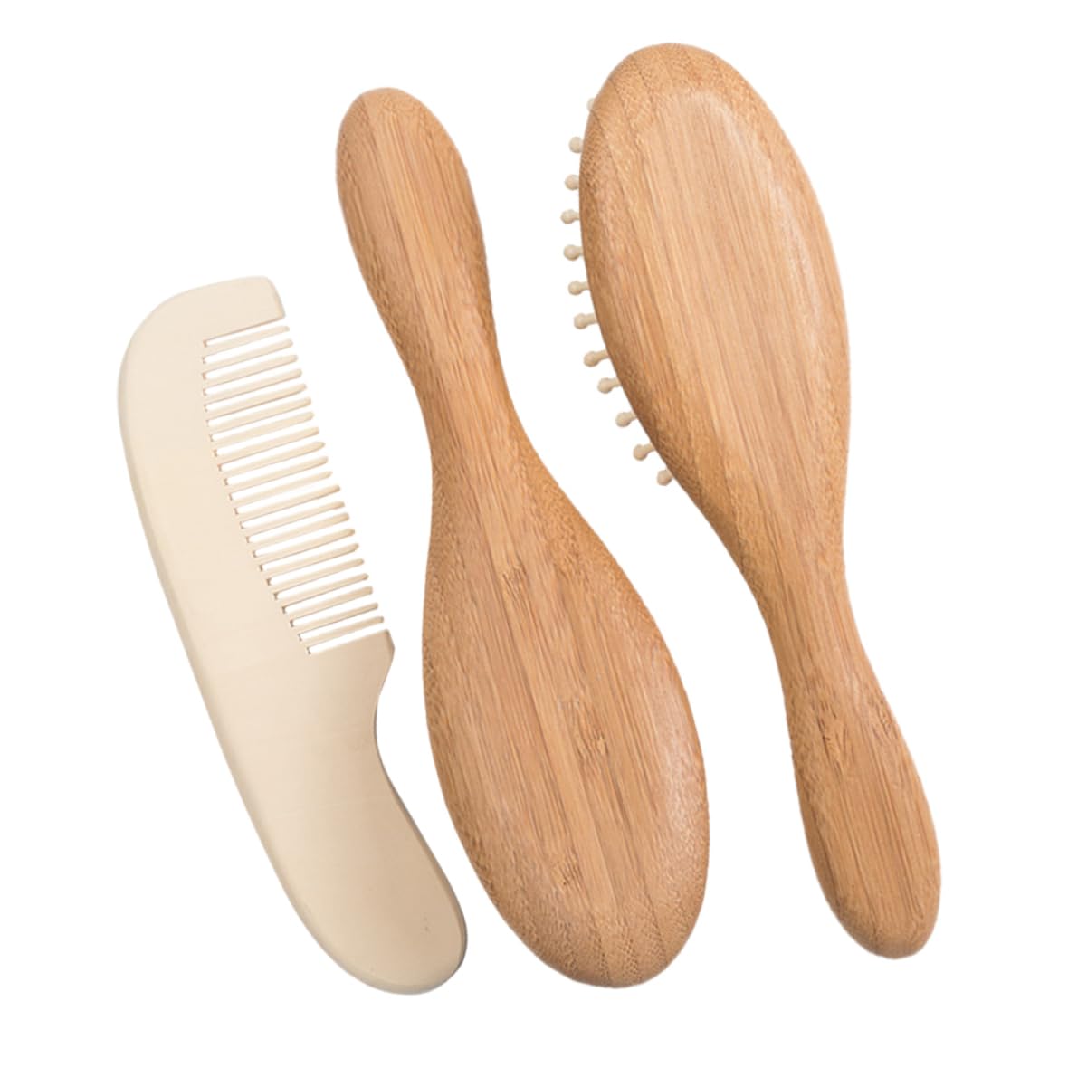 MAGICLULU 6piezas Cepillo y Peine Para Bebés Cepillo y Peine Para Limpiar El Cabello Del Recién Nacido Para Masaje Escalp y Cuidado Infantil