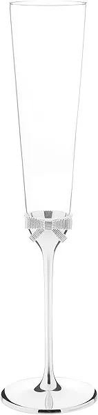 Kate Spade New York Grace Avenue 2-Piece Champagne Flute Set, 2 Count (Pack of 1), Metallic