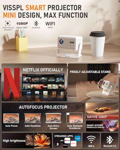 VISSPL Smart Projector H86 の商品画像 1