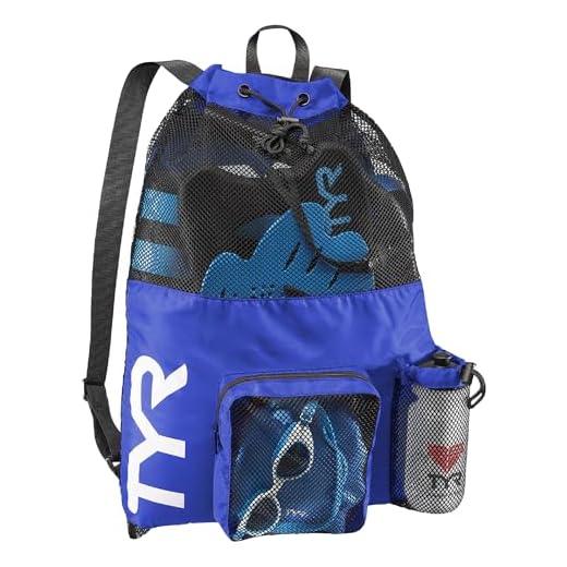 TYR Unisex Big Mesh Mummy Rucksack Tasche, Blau (Royal Blue), Einheitsgröße