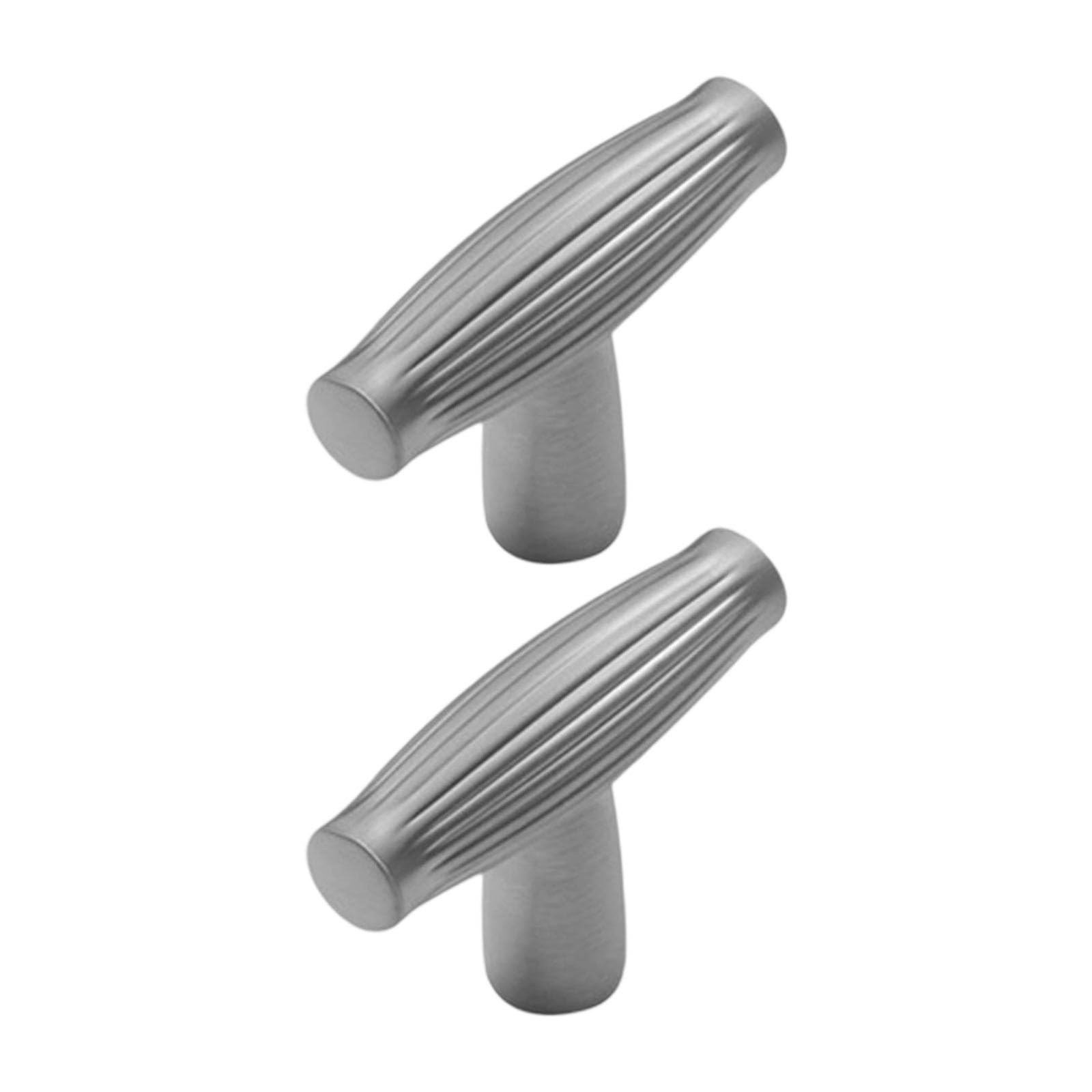 Msioytog Simple Zinc Alloy Wardrobe Handle, Cabinet Drawer Pulls for Cupboard, Elegant Furniture Hardware Zincs Alloy Dressers Knob