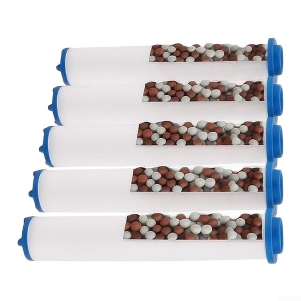 Recambios para filtro para ducha 5 Pack Instalación Sin Herramientas(5 Pieces)