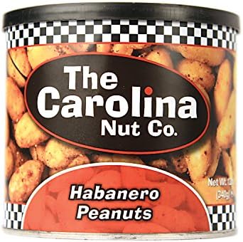 The Carolina Nut Company Peanuts, Habanero, 12 Ounce
