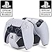Produktbild PowerA Twin Charging Station for DualSense Wireless Controllers (UK), DualSense Controller charging, Charge, Sony PlayStation, PS5, officially licensed (PS5)